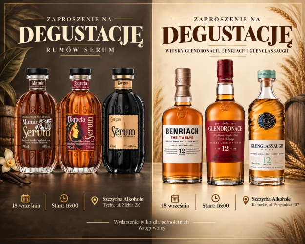 Dwie degustacje 🥃