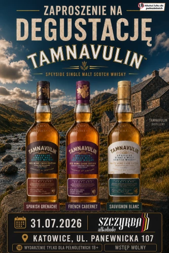 Degustacja whisky Tamnavulin