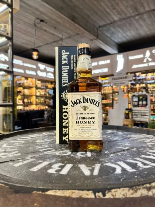 Jack Daniel's Honey 35% 0,7l + Metalowa