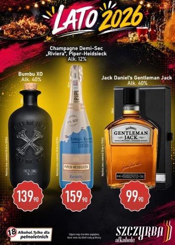 🔥 LATO 2026 w Szczyrba Alkohole!
