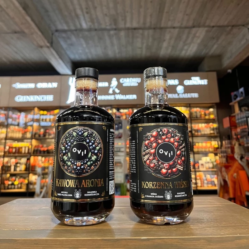 OVII Spirits – Kawowa Aronia & Korzenna Wiśnia
